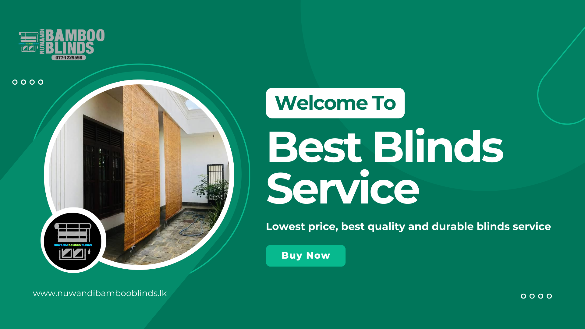 Bamboo Blinds Sri Lanka - Nuwandi Bamboo Blinds Craftsmanship